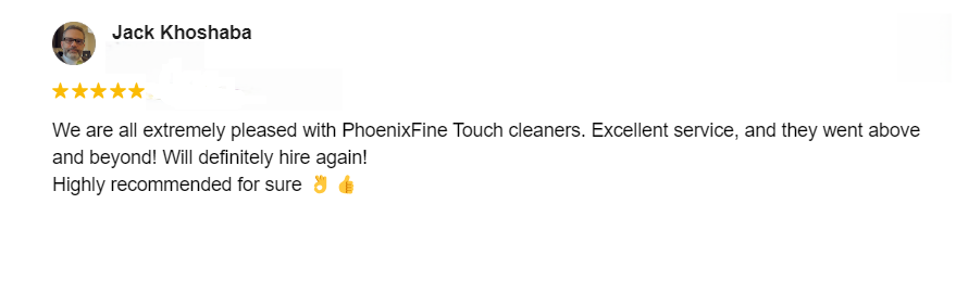 Client featured on the original Phoenix Fine Touch homepage 5