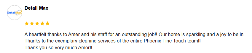 Client featured on the original Phoenix Fine Touch homepage 10