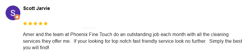 Client featured on the original Phoenix Fine Touch homepage 11