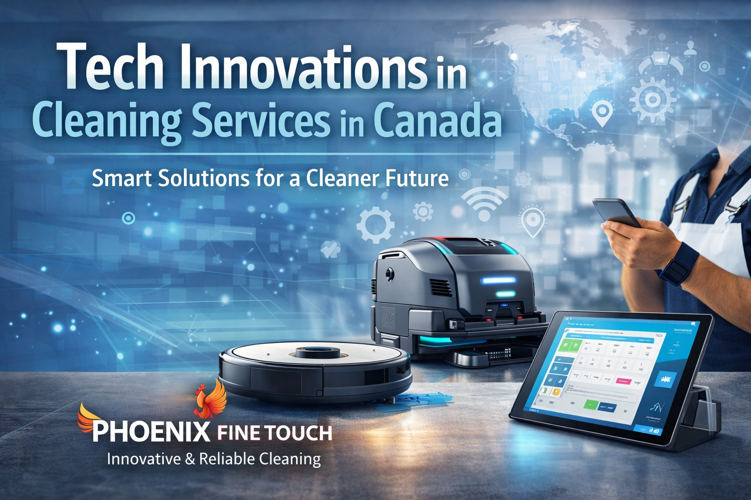 How Technology Is Transforming Cleaning Services in Canada